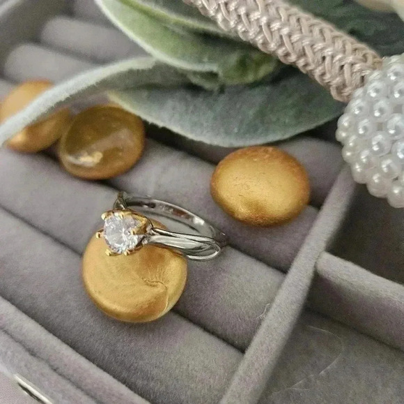 1k classic six claw Moissanit, ring  925 sterling silver. - Picture 4 of 4